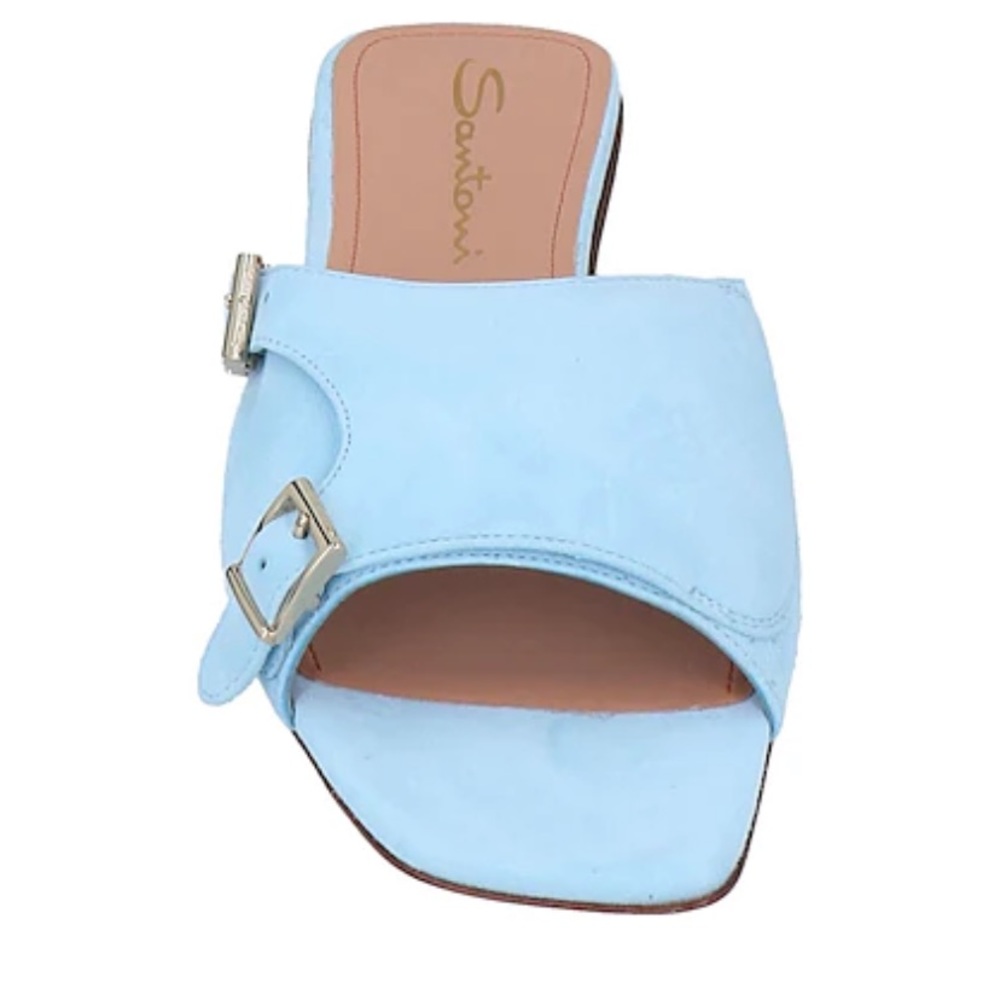 Santoni sandals sky blue